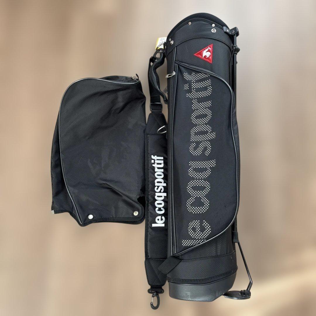 le coq sportif ゴルフバッグ ブラック le coq sportif GOLF（ルコックスポルティフ ゴルフ） ルコック