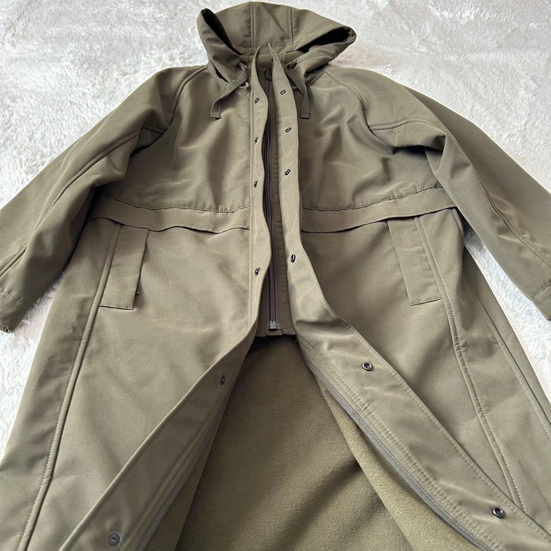 ✨美品✨Spick&Span ボンディングフードデッドコート 2023AW
