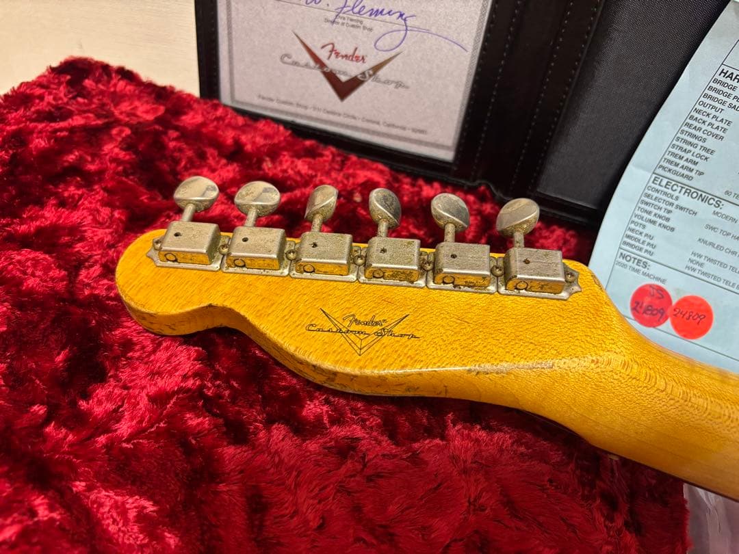 Fender customshop 64 カスタムテレキャスター ヘビーレリック FENDER