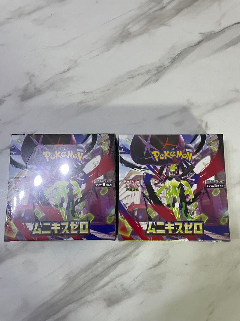 ポケモンカード ムニキスゼロ 2BOXセット 新品未開封シュリンク付き