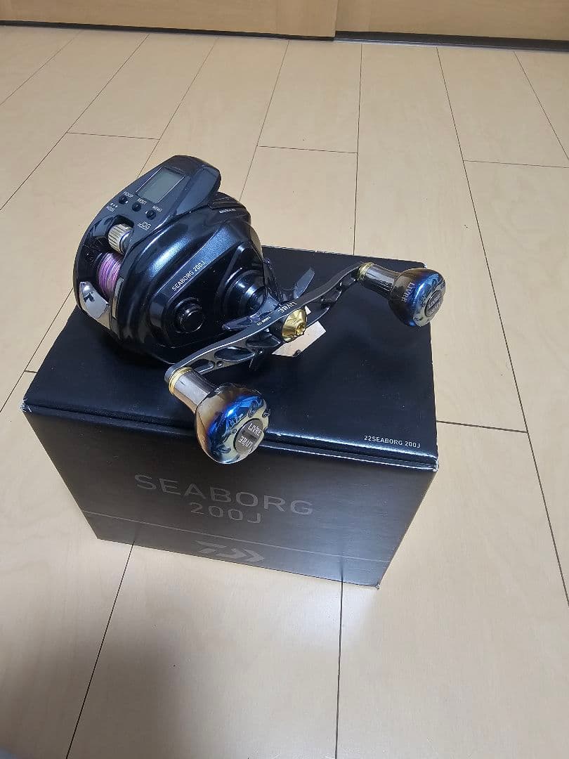 美品）ダイワ 22シーボーグ200J リブレ クランク120 - メルカリ
