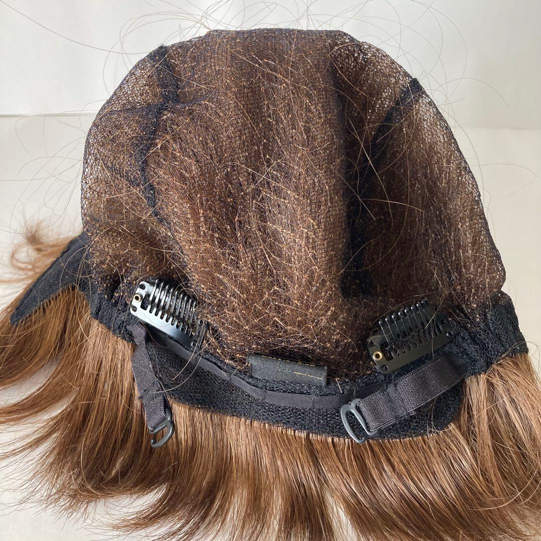 マダムヒロコ ブリーズショート フルウィッグ 人毛MIX - メルカリ