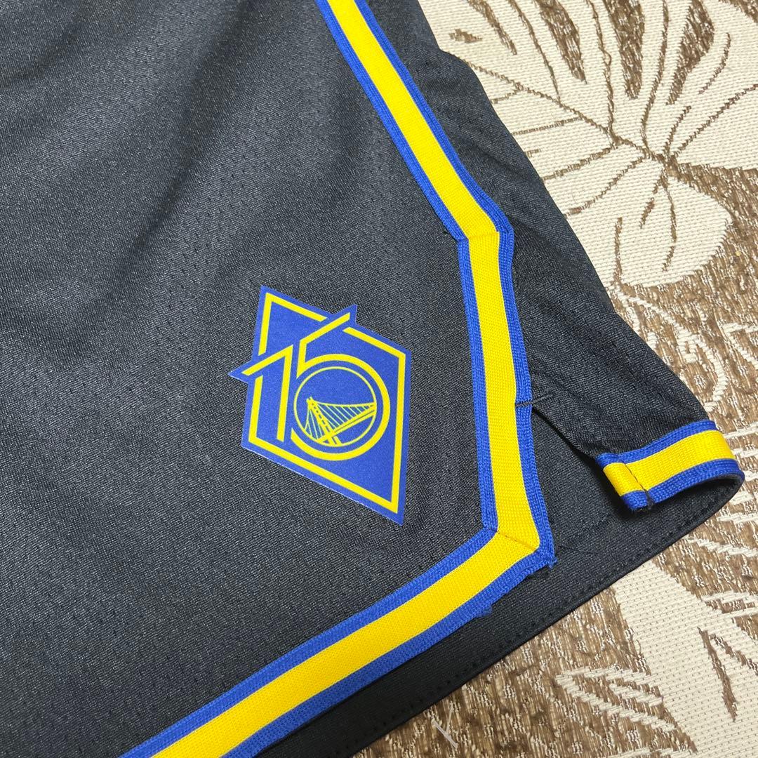 NIKE(ナイキ)NBAウォリアーズ 75周年 スウィングマンショーツ バスパン