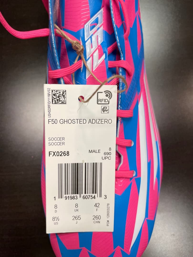 アディダス F50 ゴースト アディゼロ 26.5㎝ サッカースパイク - メルカリ