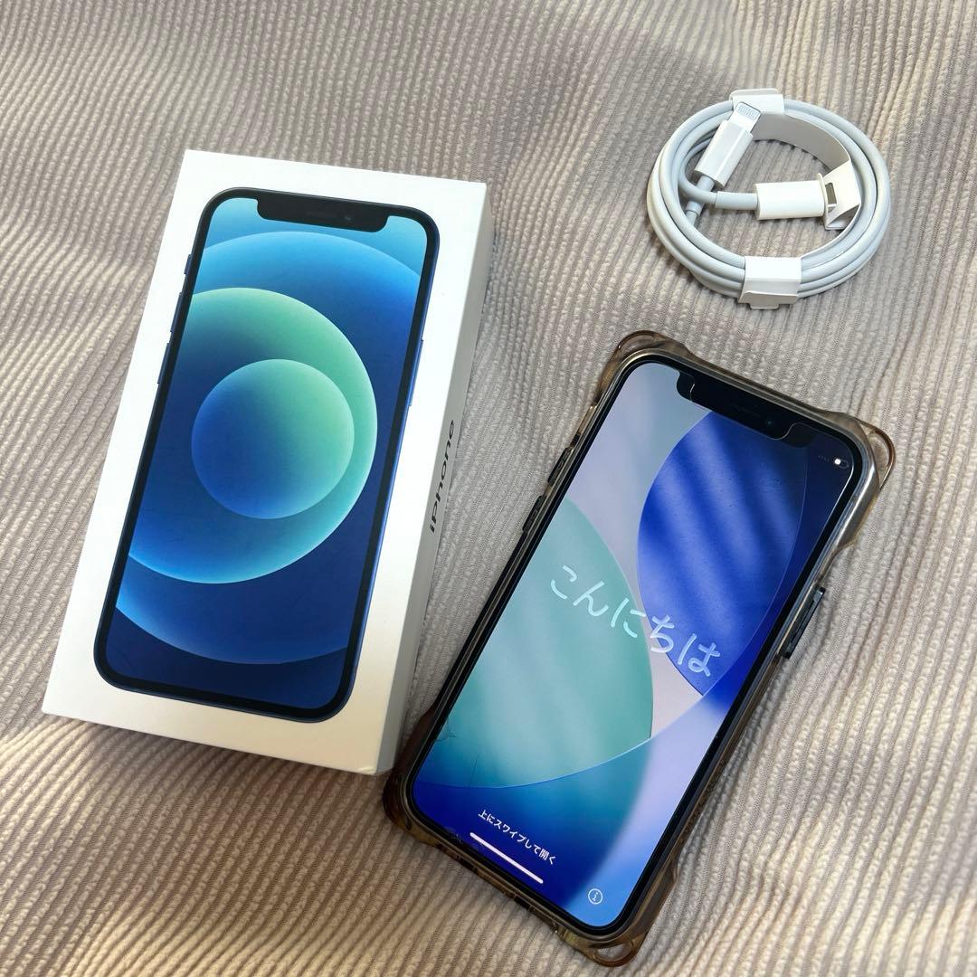 iPhone12 mini256GBブルー Amazon.com: Apple iPhone 12 mini (256GB, Blue) [Locked] + Carrier