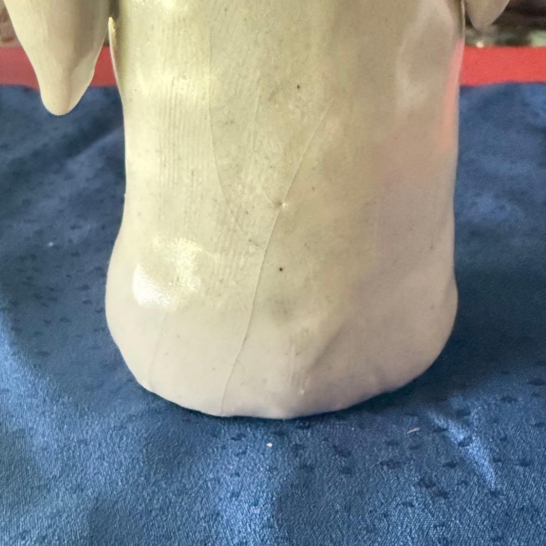 F様へ感謝お嫁入り‼️愛ある作家の最上手フィギュリン「黄色い星にいのる天使」一体