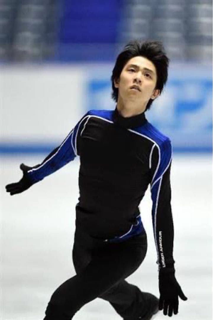 ②-1 羽生結弦 着用練習着 アンダーアーマー CG ブルー(同色、同タイプ