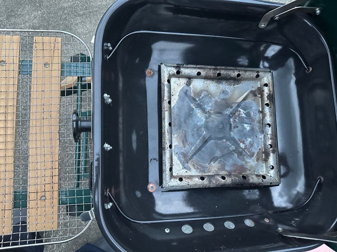 コールマン‼️ミニスクエア‼️バーベキューコンロ‼️折りたたみ式