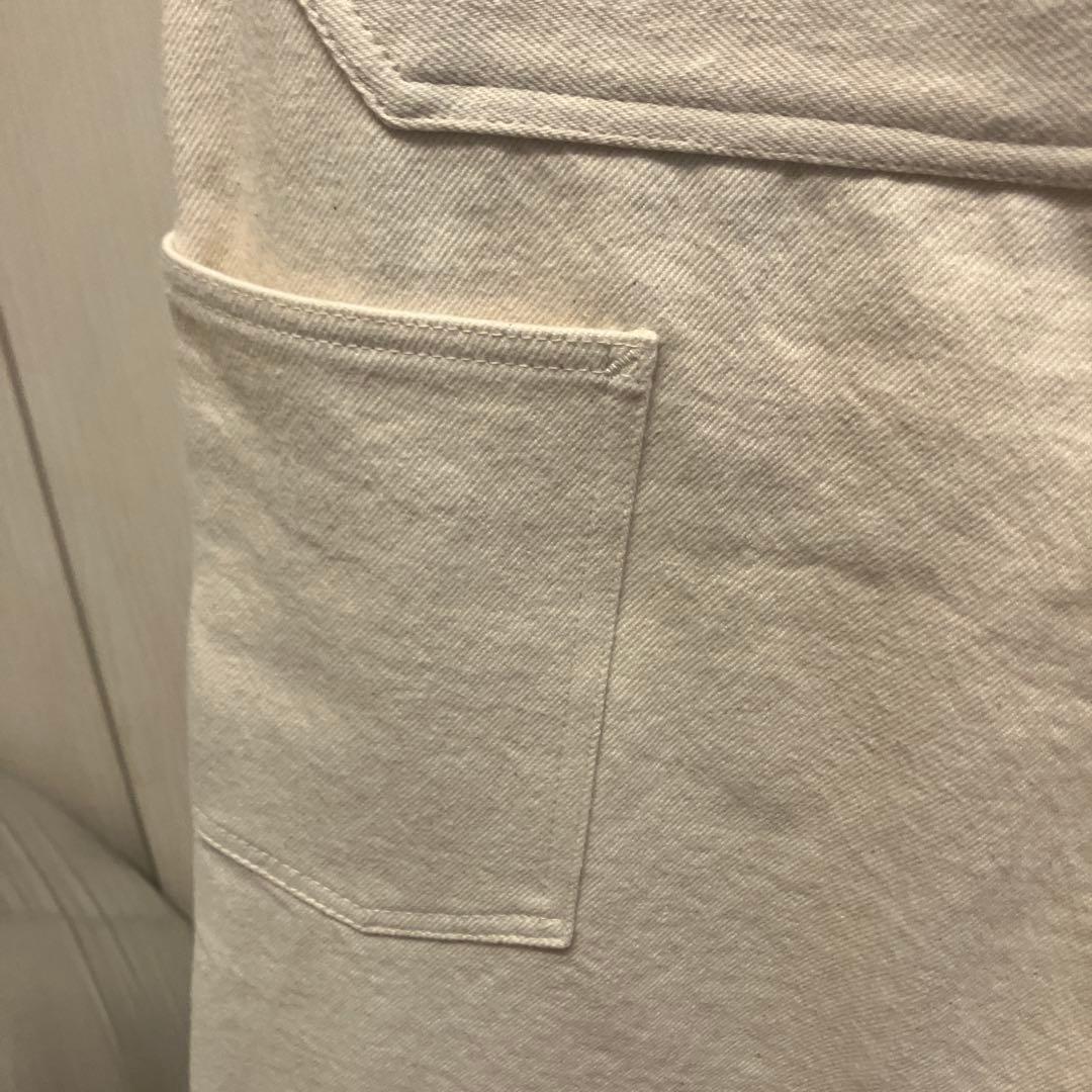 美品BONCOURA Painter Pants Off White 30 BONCOURA ペインターパンツ