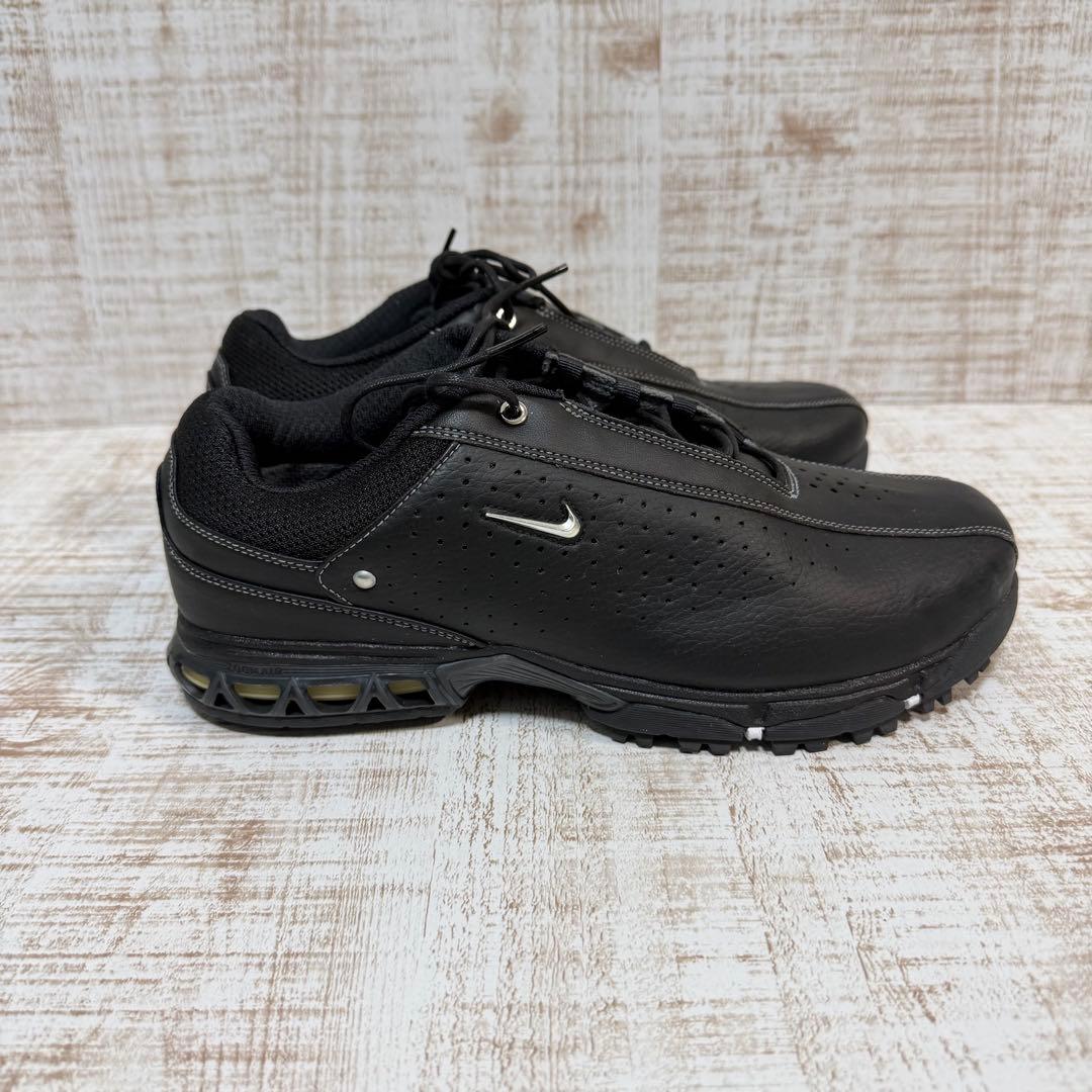美品　NIKE ゴルフシューズ　黒　ZOOMAIR 25.5cm 良好