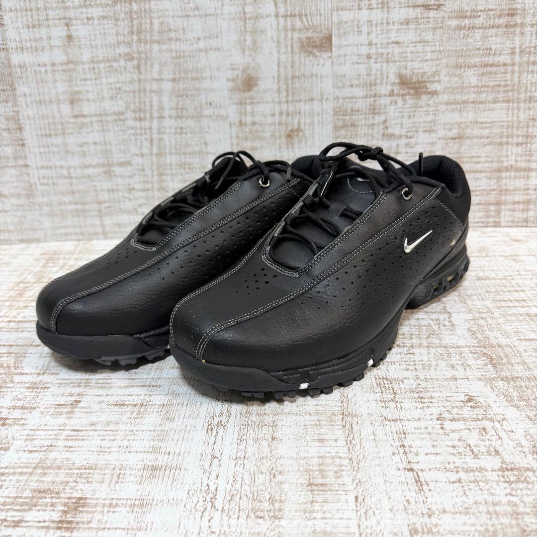 美品　NIKE ゴルフシューズ　黒　ZOOMAIR 25.5cm 良好