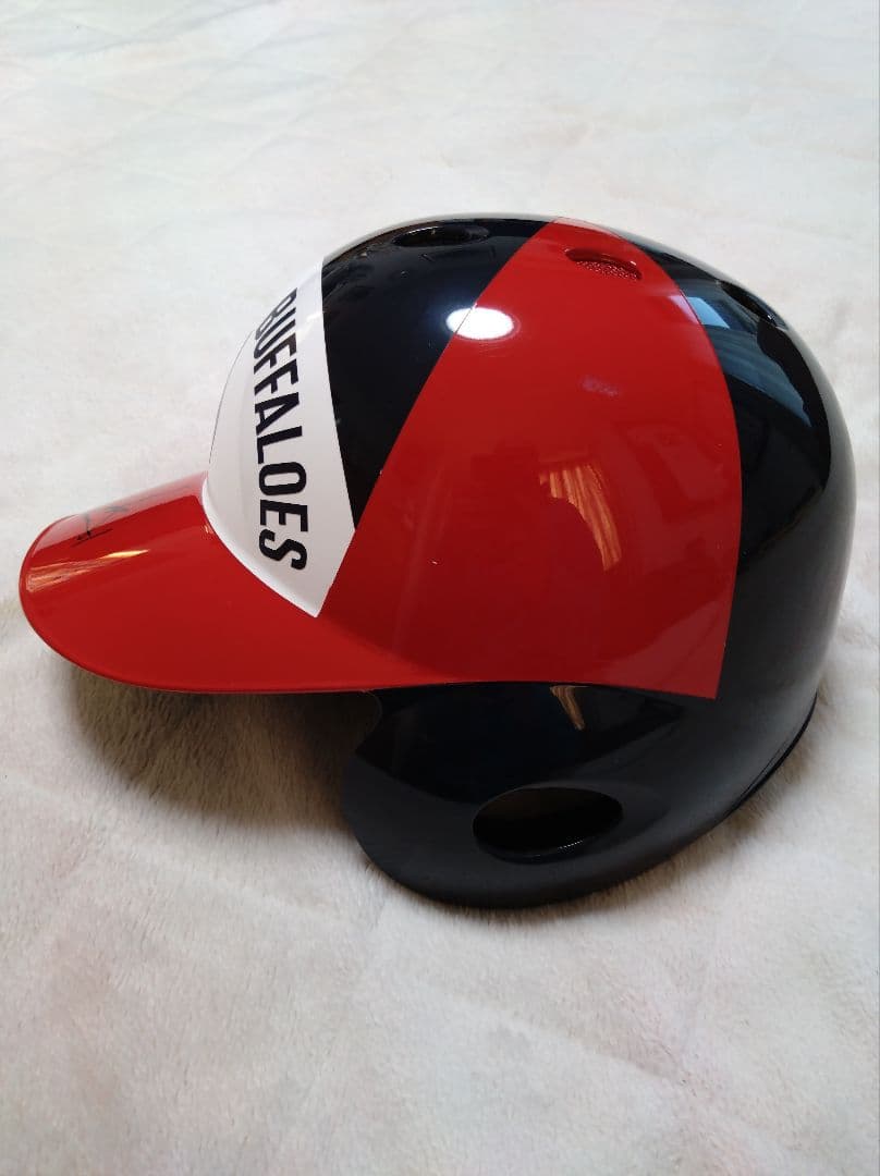 オリックス・バファローズ 実使用 サイン入り ヘルメット 中島裕之