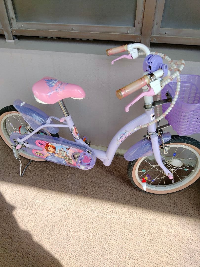 【埼玉東京近郊直接受渡し】自転車 　16インチ　ディズニープリンセス　美品 ブリヂストンサイクル ディズニープリンセス～♬ | セオサイクル武蔵浦和店