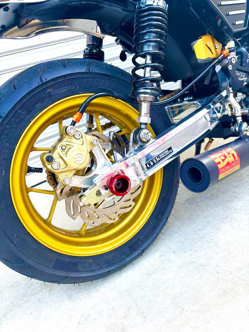 モンキー125 jb02 純正ホイール前後セット ゴールド塗装品 - メルカリ