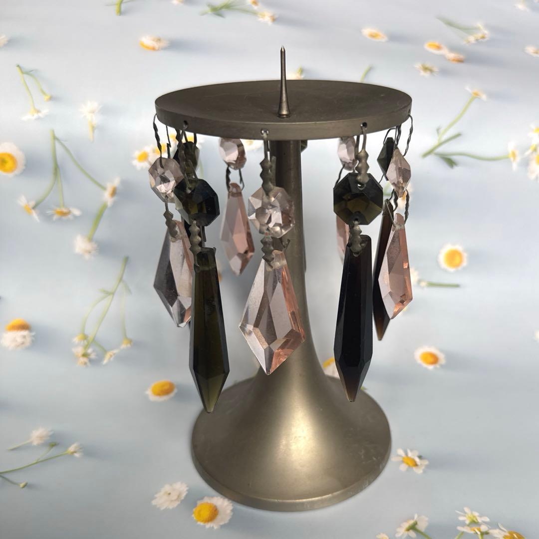 フランス　ヴィンテージ　キャンドルスタンド ディスプレイスタンド.GOLD フランス アンティーク キャンドルスタンド