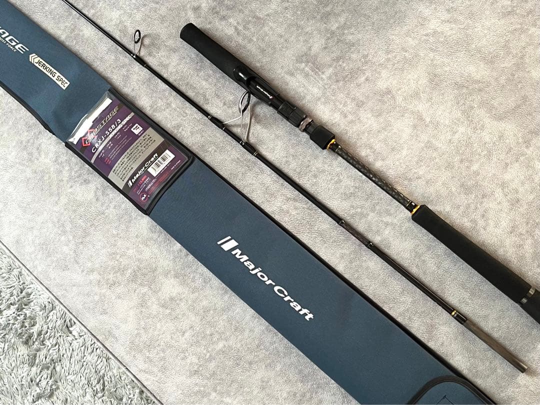クロステージ CROSTAGE CRXJ-58S/3 ジギングロッド 保証書付 クロステージ CROSTAGE CRXJ-58S/3 ジギングロッド 保証書付 - メルカリ
