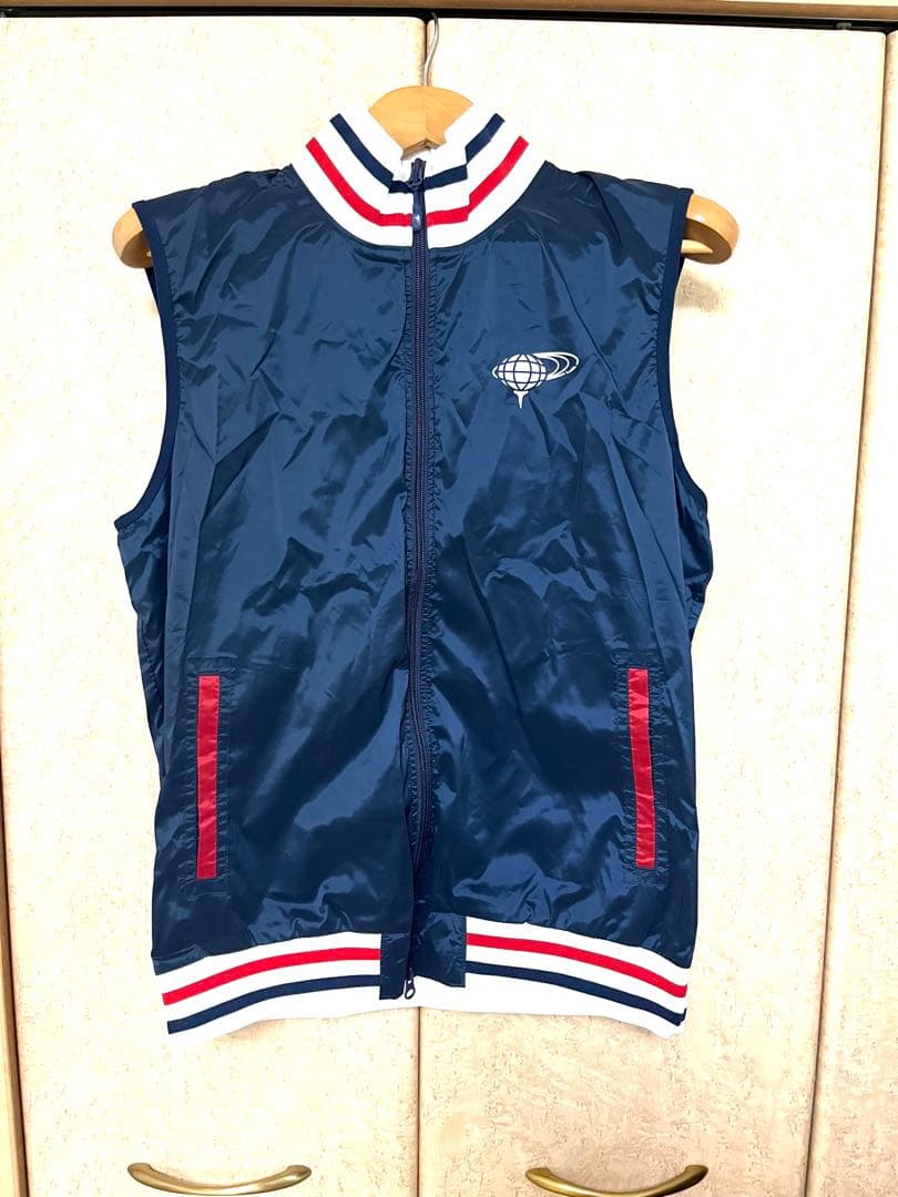 【未使用】BEAMS GOLF ネイビー XL ベスト BEAMS GOLF（ビームス ゴルフ） ベスト ジレ PURPLE LABEL / 接結