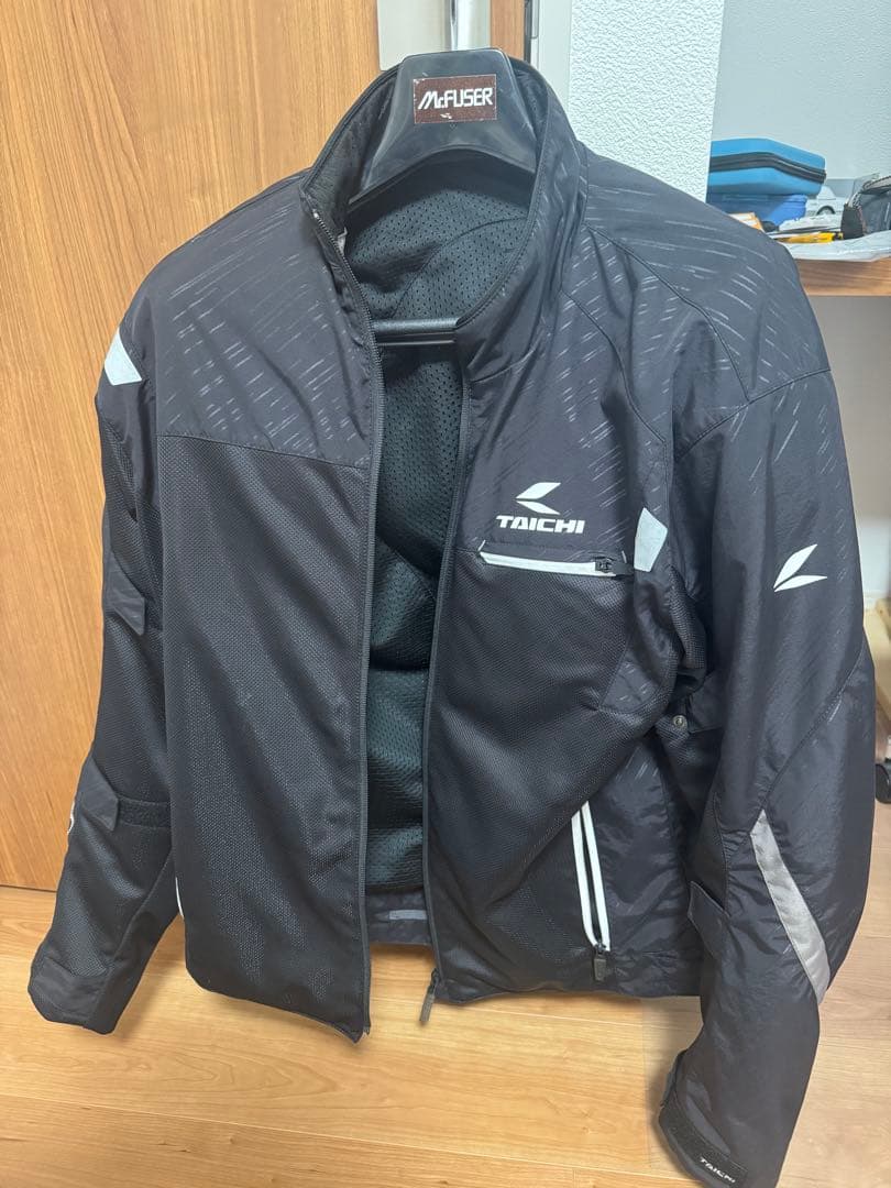 TAICHI バイクジャケット ブラック - メルカリ