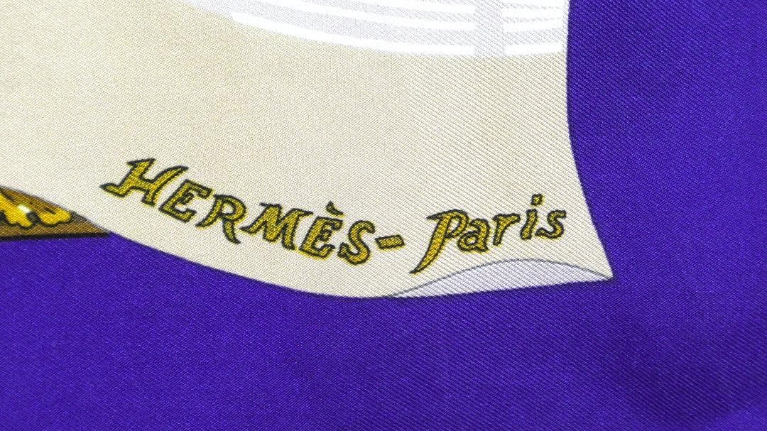 HERMES エルメス 大判スカーフ カレ90 D362 - メルカリ