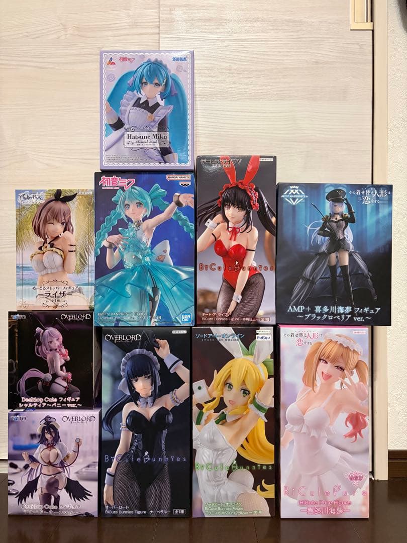 美少女 プライズ フィギュア まとめ売り 10点 美少女フィギュア まとめ売り 10点 姫崎莉波 フリーレン 食蜂操祈