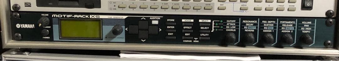 【レア】YAMAHA motif rack xs Yamaha Motif Rack XS