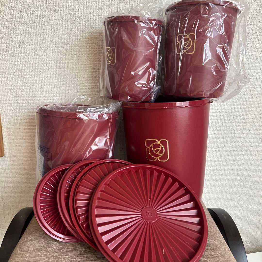 【新品未使用】タッパーウェア マキシデコレーター 4個セット 楽天市場】タッパーウェア マキシデコレーター 密封 密封 保存容器