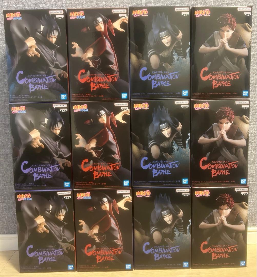 新品未開封品］ NARUTOコンビネーションバトル サスケ イタチ 我愛羅