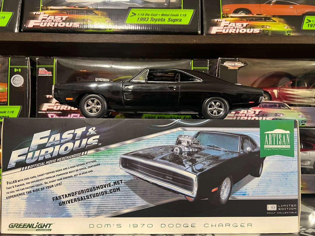 【希少】GREENLIGHT FAST&FURIOUS DODGE 1/18 GREENLIGHT FAST & FURIOUS DARDEN'S 1970 DODGE CHALLENGER R/T