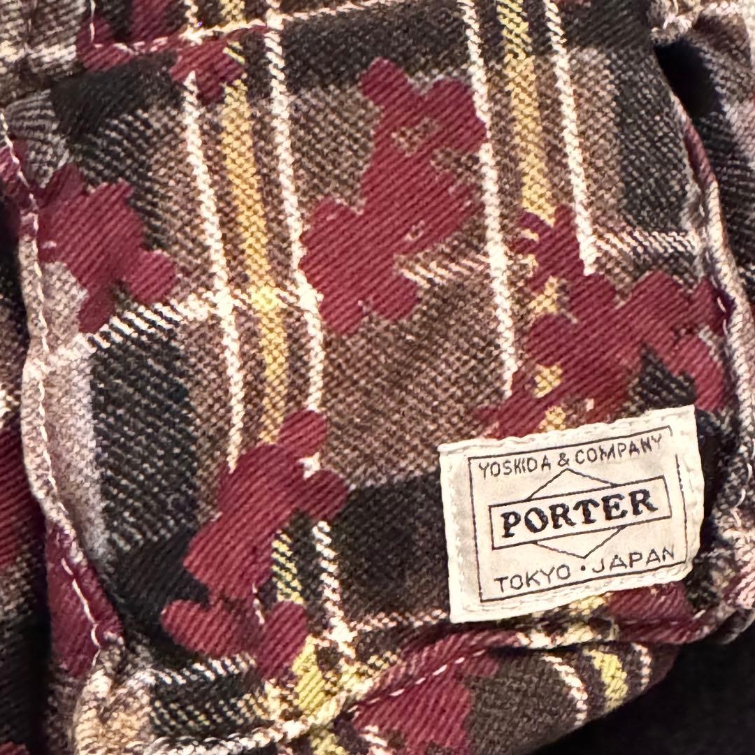 ディズニー X BEAMS X PORTER コラボ ボディバッグ ミッキー柄