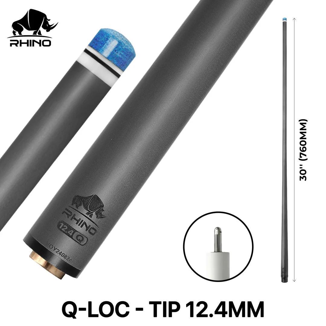 ※10月中旬入荷【Rhino】Q-LOC 12.4mm カーボン プールシャフト