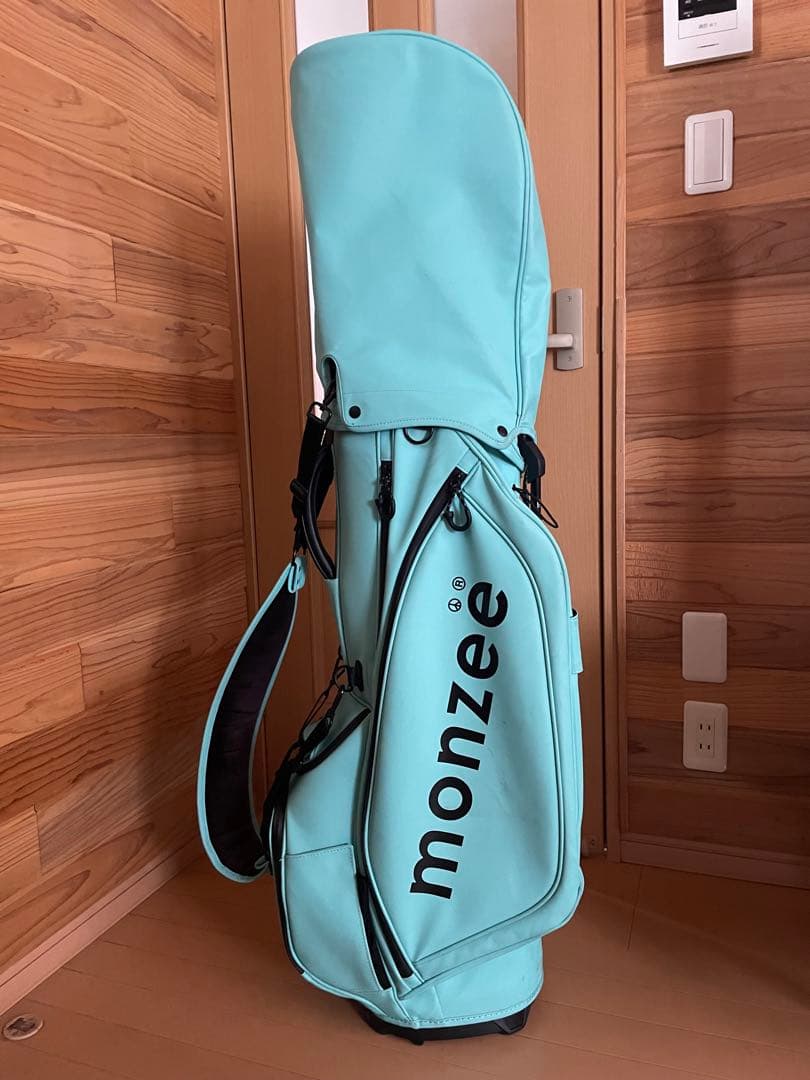 monzee キャディバッグ ターコイズ ヘッドカバー モンジー monzee モン