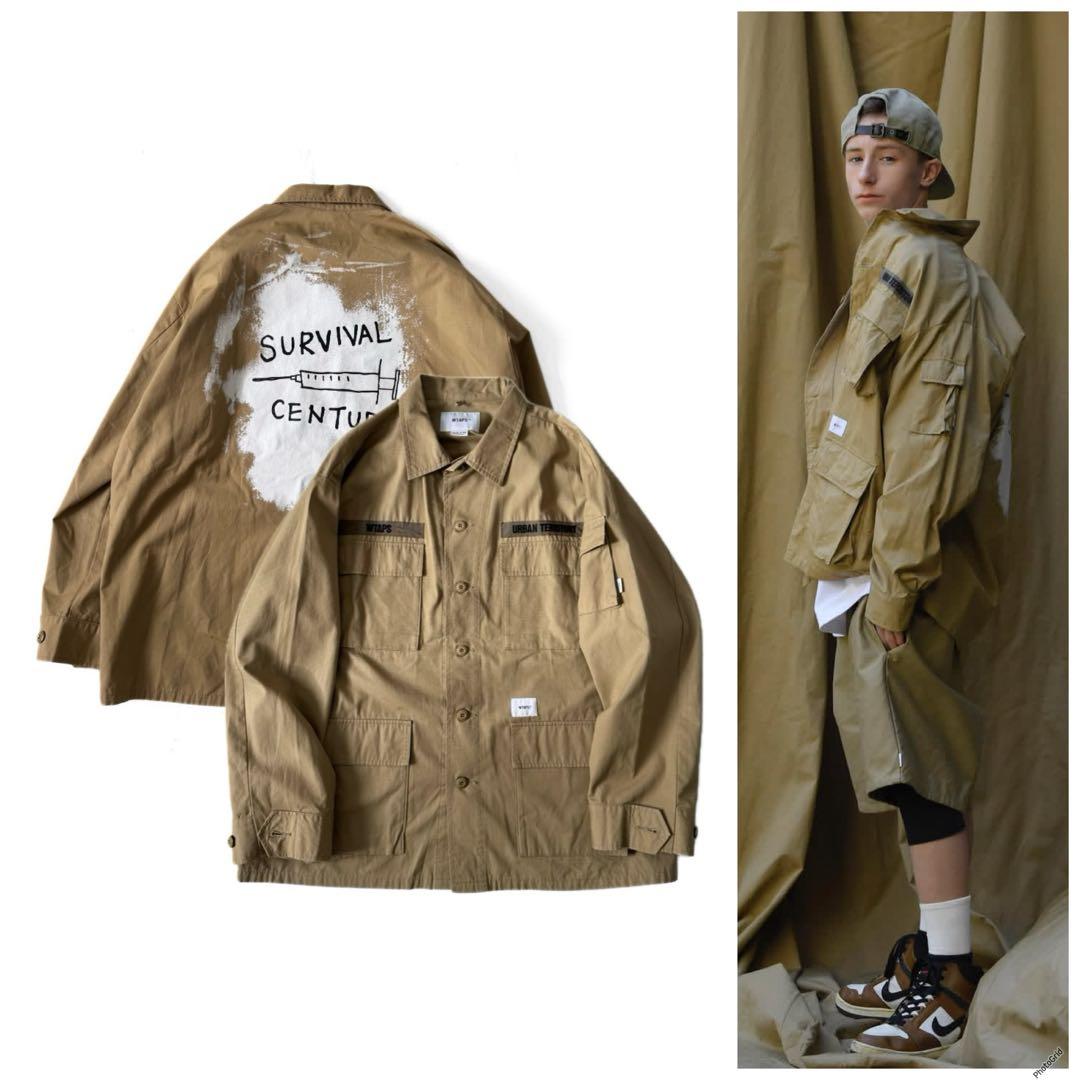 新品 WTAPS ジャングル02 長袖 シャツ ミリタリー ジャケット パーカー 3826a280008-1.jpg