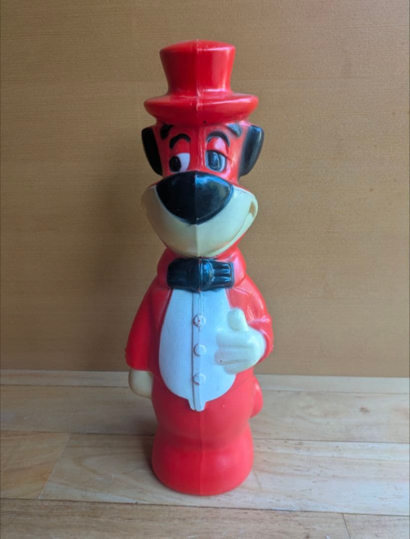 アンティーク雑貨 Huckleberry Hound 1960's Big Bank Hanna-Barbera (1960) Huckleberry Hound 15