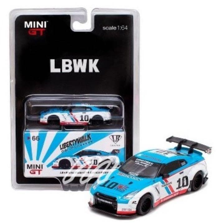MINI GT 1/64 LB☆WORKS 日産 GT-R R35 BREカラー - メルカリ