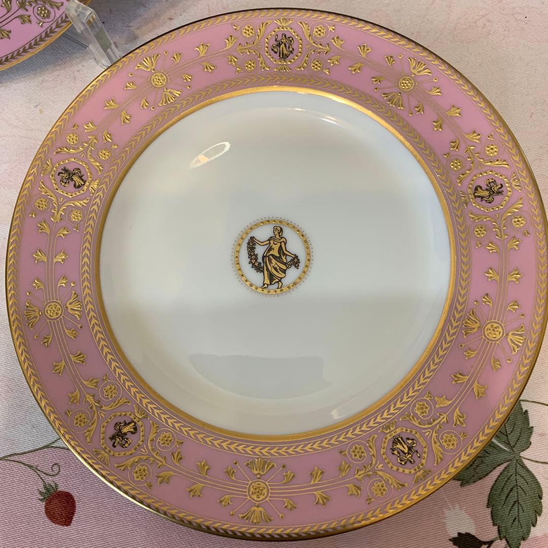希少　ウェッジウッド アストバリー　ピンク　17.5cm ケーキプレート　1枚