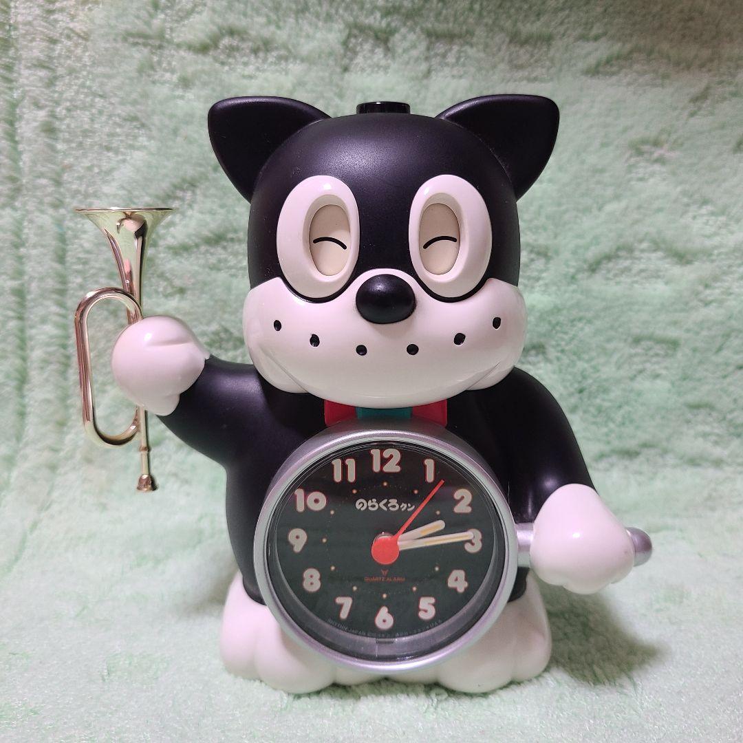 のらくろクン 目覚まし時計 作動確認済み 昭和レトロ - メルカリ