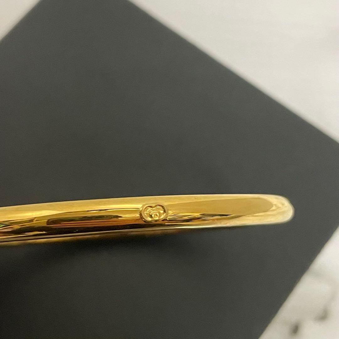 蛇年】7オールドグッチ GUCCI バングルリザード ブレスレットヴィンテージ