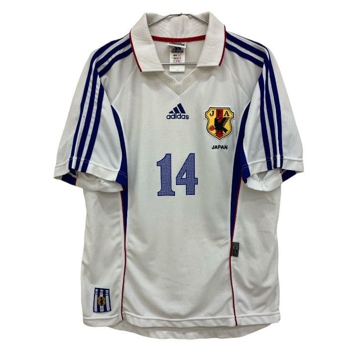 99-00 日本代表 中村俊輔 アディダスオフィシャル アウェイユニフォーム