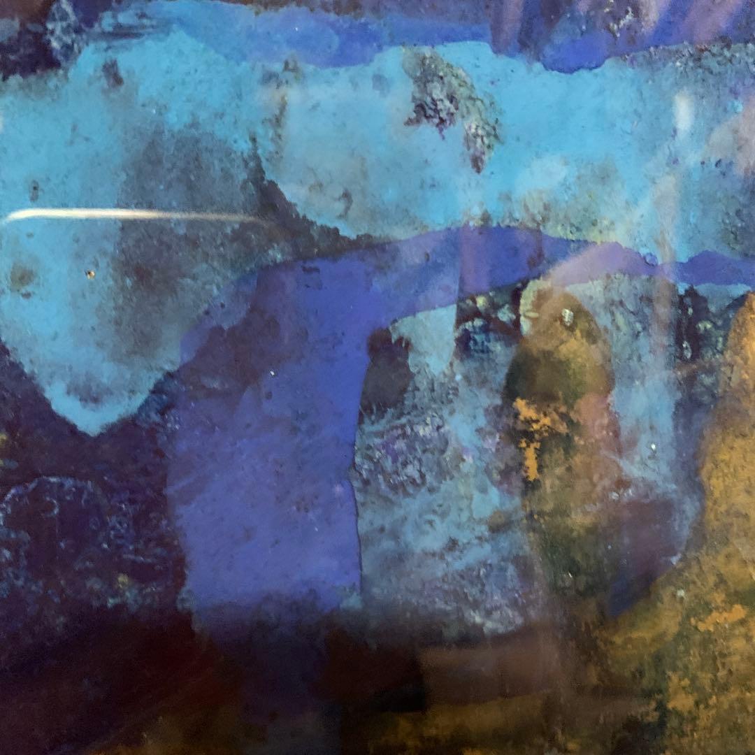 安藤玉子 原画 藍染のような作品