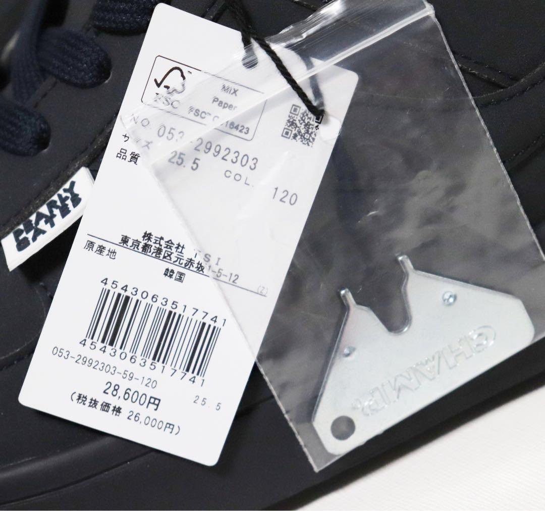 《パーリーゲイツ》未使用 レンチ付 ソフトスパイク ゴルフシューズ 25.5cm