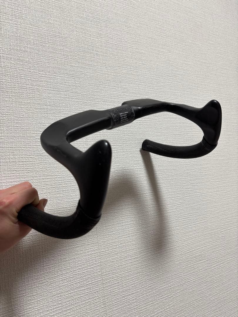 トラック用カーボンハンドル ピスト 330mm