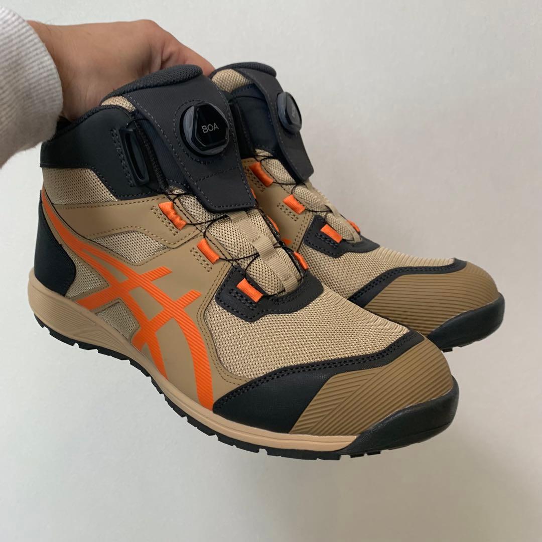 【新品】 アシックス 安全靴 ウィンジョブ CP214 BOA 27.5cm