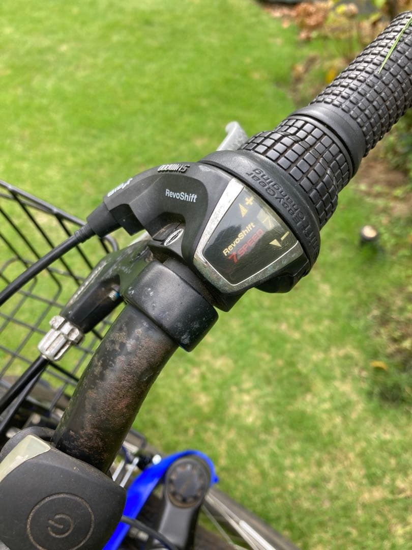 関西 gios genova 24 ジオス ブルー クロスバイク MTB 自転車 - メルカリ