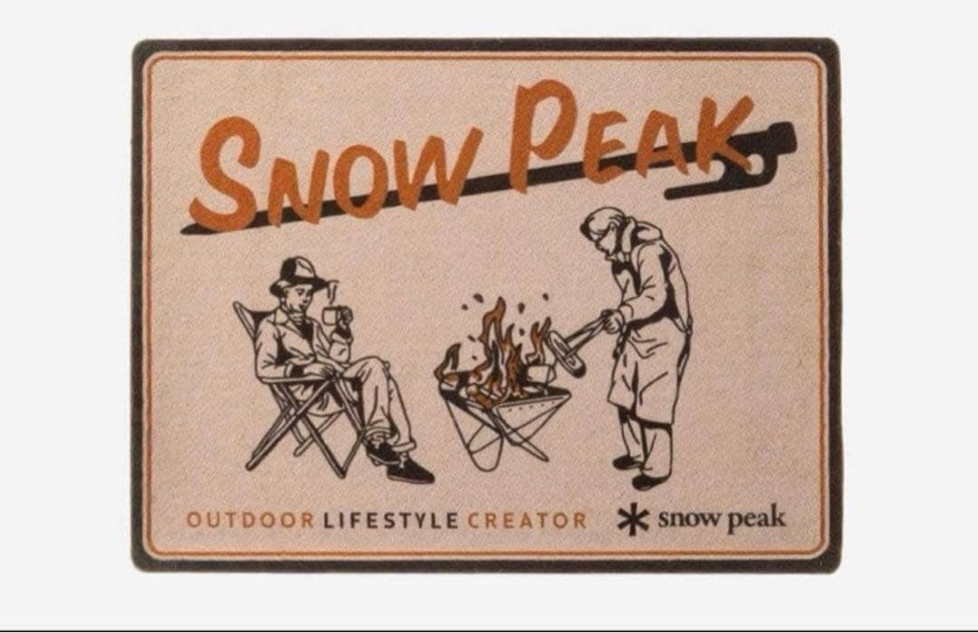  peak キャンピングフロアマット+収納袋 スノーピーク　限定品 snow peak キャンピングフロアマット+収納袋 スノーピーク 限定品