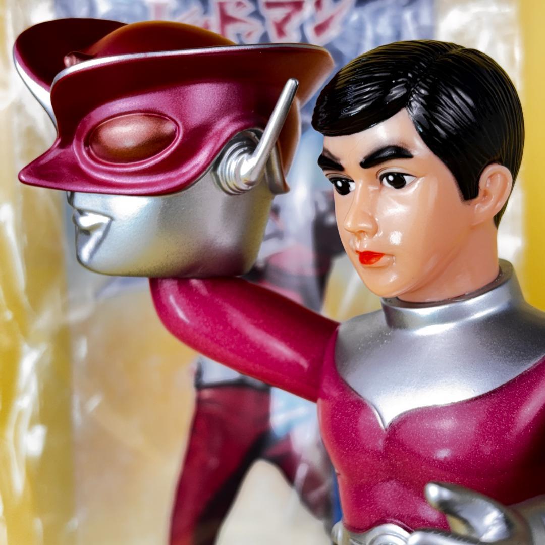 ブルマァク レッドマン面脱着可 二期版 (レッド剣付き) 300mm レッド