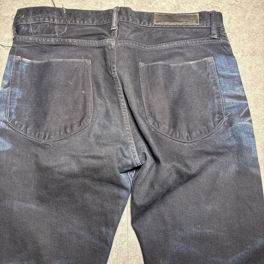 希少 KURO×京都紋付 GRAPHITE M〜Lデニム パンツ メンズ 赤耳