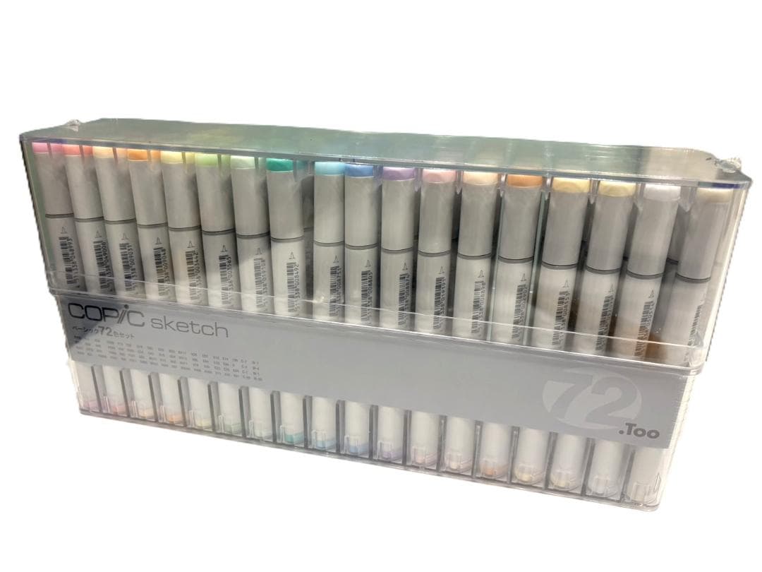 新品未使用！Too コピック スケッチ ベーシック 72色セット コピックスケッチベーシック72色セット - コピック公式サイト