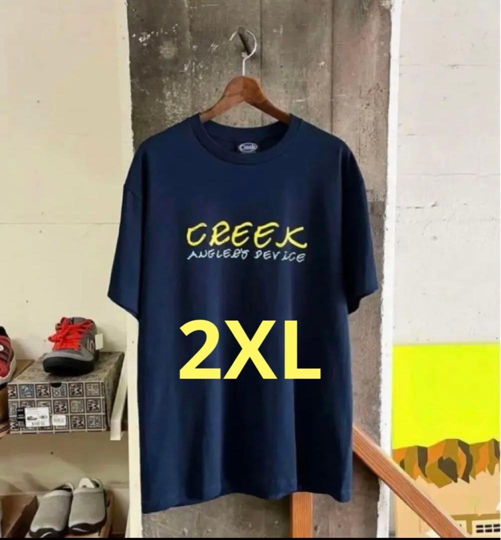Creek Anglers Device Tシャツ ネイビー 2XL - トップスアウトレット