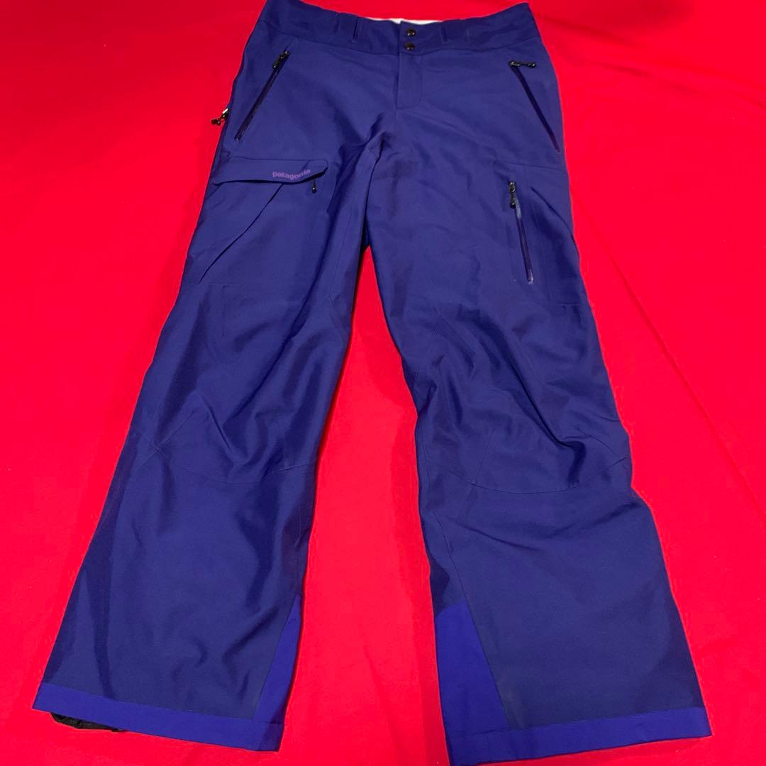 Patagoniaパタゴニア スノーボードパンツ ネイビー レディース - メルカリ