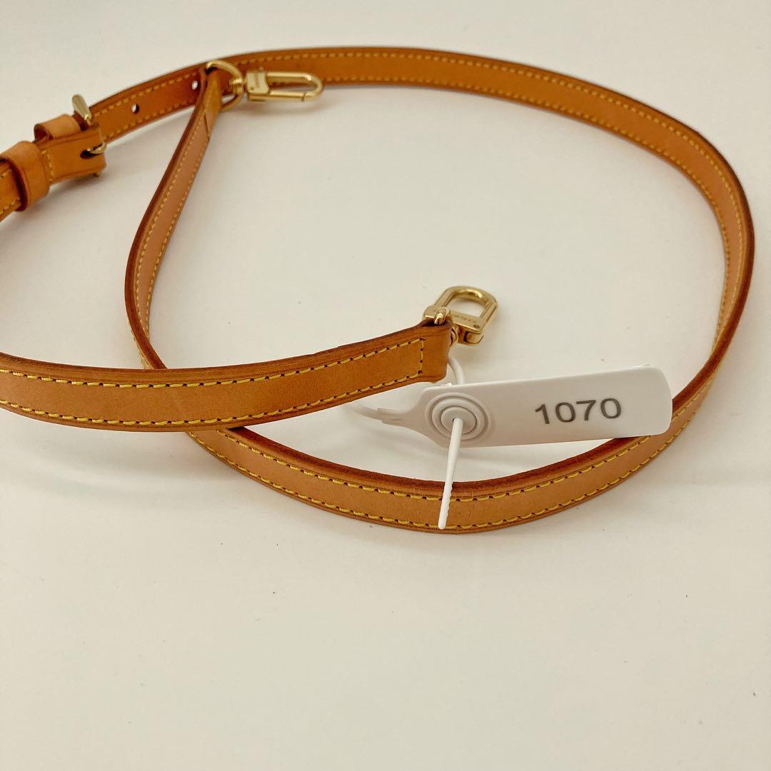 美品 ルイヴィトン ショルダーストラップ ヌメ革 1.5cm×113cm ベルト